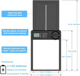 Darrahopens Home & Garden > Gate Openers > Fence & Gate Accessories CARLA HOME Automatic Chicken Coop Door Opener with Timer Control, Anti-Pinch Protection, LCD Display & Battery Powered for Backyard Chickens