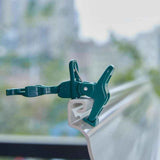 Darrahopens Home & Garden > Gate Openers > Fence & Gate Accessories Christmas Lights Universal Spring Clips, 50 Count Quick Spring Clips for Holiday Light Decorations, Shatterproof Shingle and Gutter Clips for E12 E17, Metal Surface Roof Fence Railing Gates