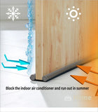 Darrahopens Home & Garden > Gate Openers > Fence & Gate Accessories Door gap and bottom sealing strip-Black