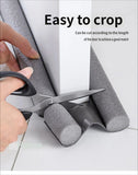 Darrahopens Home & Garden > Gate Openers > Fence & Gate Accessories Door gap and bottom sealing strip-Black