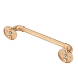 Darrahopens Home & Garden > Gate Openers > Fence & Gate Accessories Gate Pull Handle Zinc Alloy Retro Round Base Furniture Hardware for Door Drawer Cabinet Wardrobe Closet Gold In Australia - Darrahopens