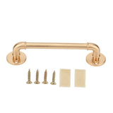 Darrahopens Home & Garden > Gate Openers > Fence & Gate Accessories Gate Pull Handle Zinc Alloy Retro Round Base Furniture Hardware for Door Drawer Cabinet Wardrobe Closet Gold In Australia - Darrahopens