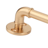 Darrahopens Home & Garden > Gate Openers > Fence & Gate Accessories Gate Pull Handle Zinc Alloy Retro Round Base Furniture Hardware for Door Drawer Cabinet Wardrobe Closet Gold In Australia - Darrahopens