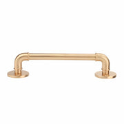 Darrahopens Home & Garden > Gate Openers > Fence & Gate Accessories Gate Pull Handle Zinc Alloy Retro Round Base Furniture Hardware for Door Drawer Cabinet Wardrobe Closet Gold In Australia - Darrahopens