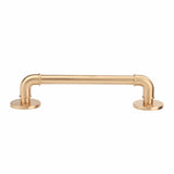 Darrahopens Home & Garden > Gate Openers > Fence & Gate Accessories Gate Pull Handle Zinc Alloy Retro Round Base Furniture Hardware for Door Drawer Cabinet Wardrobe Closet Gold In Australia - Darrahopens