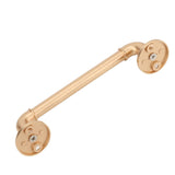 Darrahopens Home & Garden > Gate Openers > Fence & Gate Accessories Gate Pull Handle Zinc Alloy Retro Round Base Furniture Hardware for Door Drawer Cabinet Wardrobe Closet Gold In Australia - Darrahopens