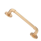 Darrahopens Home & Garden > Gate Openers > Fence & Gate Accessories Gate Pull Handle Zinc Alloy Retro Round Base Furniture Hardware for Door Drawer Cabinet Wardrobe Closet Gold In Australia - Darrahopens
