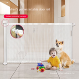 Darrahopens Home & Garden > Gate Openers > Fence & Gate Accessories Grey Retractable Baby Safety Gate and Pet Barrier Extra Wide 300cm for Stairs and Doorways No Drill Mesh In-Home Protection Solution for Local Families