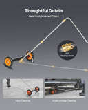 Darrahopens Home & Garden > Gate Openers > Fence & Gate Accessories VEVOR 16" Pressure Washer Undercarriage Cleaner, Stainless Steel Surface Cleaner for Pressure Washer, 4000 Max PSI, Angle Adjustment Gear, 4 Spray Nozzles, 2 Extended Wands for Driveway, Patio, Deck