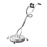Darrahopens Home & Garden > Gate Openers > Fence & Gate Accessories VEVOR 20" Pressure Washer Surface Cleaner, Stainless Steel Pressure Washer Attachments with 4 Wheels, 4500 Max PSI, 3/8 Quick Connector, 2 Spray Nozzles, Dual Handle, for Concrete, Patio, Sidewalk
