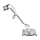 Darrahopens Home & Garden > Gate Openers > Fence & Gate Accessories VEVOR 20" Pressure Washer Surface Cleaner, Stainless Steel Pressure Washer Attachments with 4 Wheels, 4500 Max PSI, 3/8 Quick Connector, 2 Spray Nozzles, Dual Handle, for Concrete, Patio, Sidewalk