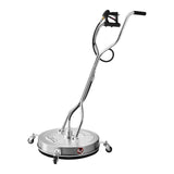 Darrahopens Home & Garden > Gate Openers > Fence & Gate Accessories VEVOR 24" Pressure Washer Surface Cleaner, Stainless Steel Pressure Washer Attachments with 4 Wheels, 4000 Max PSI, 3/8 Quick Connector, 2 Spray Nozzles, Dual Handle, for Concrete, Patio, Sidewalk
