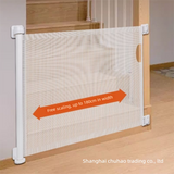 Darrahopens Home & Garden > Gate Openers > Fence & Gate Accessories White Retractable Baby Safety Gate and Pet Barrier Extra Wide 300cm for Stairs and Doorways No Drill Mesh In-Home Protection Solution for Local Families