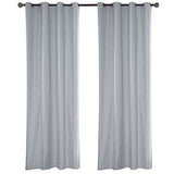 Darrahopens Home & Garden Gominimo Temp Blackout Blinds Curtain Detachable Set of 2 240 x 140cm Black