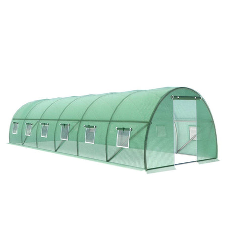 Darrahopens Home & Garden > Green Houses Greenfingers Greenhouse Walk in Green House Tunnel Plant Garden Shed Dome 9x3x2M