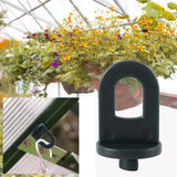 Darrahopens Home & Garden > Greenhouses > Greenhouses & Accessories Greenhouse Hanging Hooks 100pcs Fasteners Tied Buckle Grafting Clips for Plant Vegetables