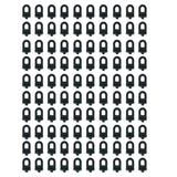 Darrahopens Home & Garden > Greenhouses > Greenhouses & Accessories Greenhouse Hanging Hooks 100pcs Fasteners Tied Buckle Grafting Clips for Plant Vegetables