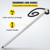 Darrahopens Home & Garden > Greenhouses > Greenhouses & Accessories VEVOR 24 Inch Pipe Chain Wrench Heavy Duty 6.7 Inch Chain Wrench