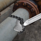 Darrahopens Home & Garden > Greenhouses > Greenhouses & Accessories VEVOR 24 Inch Pipe Chain Wrench Heavy Duty 6.7 Inch Chain Wrench
