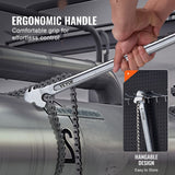 Darrahopens Home & Garden > Greenhouses > Greenhouses & Accessories VEVOR Chain Wrench, 48 inch Chain Pipe Wrench, 13.4 inch Diameter Capacity, CRV Reversible Pipe Fitting Tool Wrench with High Strength Jaw and Ergonomic Handle, for Pipe Installation and Car Repair