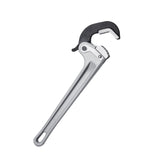 Darrahopens Home & Garden > Greenhouses > Greenhouses & Accessories VEVOR Pipe Wrench, 14" Aluminum Straight Pipe Wrench, Automatic Jaw Adjustment, Adjustable Plumbing Wrench, Easy to Carry, Ergonomic Handle, Hangable Design, for Water Pipes, Automotive Repairs