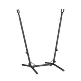 Darrahopens Home & Garden > Hammocks Gardeon Hammock Chair Stand Metal Frame Black