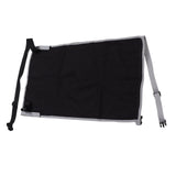 Darrahopens Home & Garden > Hammocks > Hammocks & Accessories Airplane Seat Extender for Kids Canvas Portable Toddler Travel Bed Airplane Footrest Hammock for Flights Black In Australia - Darrahopens