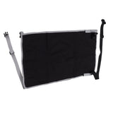 Darrahopens Home & Garden > Hammocks > Hammocks & Accessories Airplane Seat Extender for Kids Canvas Portable Toddler Travel Bed Airplane Footrest Hammock for Flights Black In Australia - Darrahopens