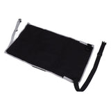 Darrahopens Home & Garden > Hammocks > Hammocks & Accessories Airplane Seat Extender for Kids Canvas Portable Toddler Travel Bed Airplane Footrest Hammock for Flights Black In Australia - Darrahopens