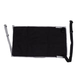 Darrahopens Home & Garden > Hammocks > Hammocks & Accessories Airplane Seat Extender for Kids Canvas Portable Toddler Travel Bed Airplane Footrest Hammock for Flights Black In Australia - Darrahopens