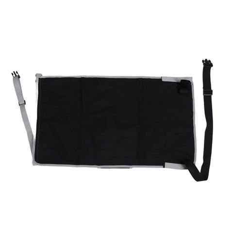 Darrahopens Home & Garden > Hammocks > Hammocks & Accessories Airplane Seat Extender for Kids Canvas Portable Toddler Travel Bed Airplane Footrest Hammock for Flights Black In Australia - Darrahopens