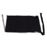 Darrahopens Home & Garden > Hammocks > Hammocks & Accessories Airplane Seat Extender for Kids Canvas Portable Toddler Travel Bed Airplane Footrest Hammock for Flights Black In Australia - Darrahopens