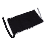 Darrahopens Home & Garden > Hammocks > Hammocks & Accessories Airplane Seat Extender for Kids Canvas Portable Toddler Travel Bed Airplane Footrest Hammock for Flights Black In Australia - Darrahopens