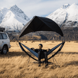 Darrahopens Home & Garden > Hammocks > Hammocks & Accessories anymaka Hammock Full Pack - 3 Second Setup Portable Hammock Stand with Hammock, Canopy & Cup Holder, 550 lbs Capacity for Outdoor'' (Full Pack Enhanced Bundle Forest Green) In Australia - Darrahopens