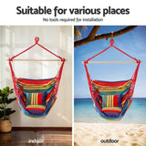 Darrahopens Home & Garden > Hammocks > Hammocks & Accessories Gardeon Hammock Chair with Heavy Duty Steel Stand