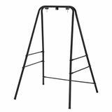 Darrahopens Home & Garden > Hammocks > Hammocks & Accessories Gardeon Hammock Stand 135cm x180cm Steel Frame for Hanging Chairs Black In Australia - Darrahopens