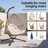 Gardeon Hammock Stand 150kg Capacity Metal Frame for Hanging Chairs Black In Australia - Darrahopens