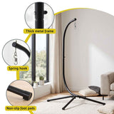 Gardeon Hammock Stand 150kg Capacity Metal Frame for Hanging Chairs Black In Australia - Darrahopens