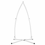 Darrahopens Home & Garden > Hammocks > Hammocks & Accessories Gardeon Hammock Stand 150kg Capacity White Steel Frame for Hanging Chairs In Australia - Darrahopens