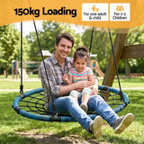 Darrahopens Home & Garden > Hammocks > Hammocks & Accessories Gardeon Tree Swing Net Hammock 98.5cm for Backyard Porch Outside Playground