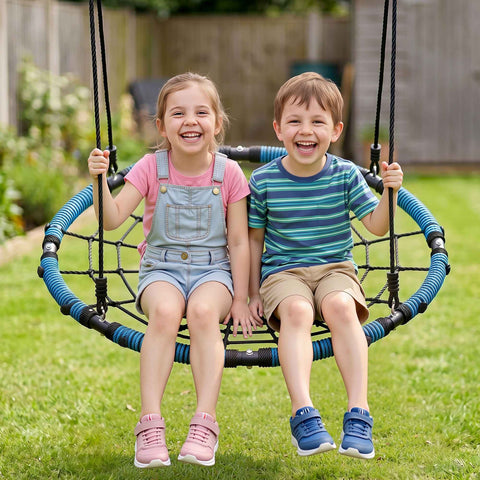 Darrahopens Home & Garden > Hammocks > Hammocks & Accessories Gardeon Tree Swing Net Hammock 98.5cm for Backyard Porch Outside Playground