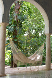 darrahopens Home & Garden > Hammocks Mayan Legacy Queen Size Deluxe Outdoor Cotton Mexican Hammock in Cream Colour