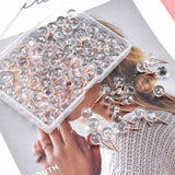 Darrahopens Home & Garden > Hobbies > Arts & Crafts 100 pcs Transparent Push Pins Cork Board Pins World Decorative Push Pins Travel Sewing Pin Wall Pins For Maps Post-It