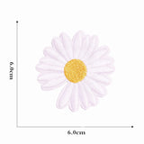 Darrahopens Home & Garden > Hobbies > Arts & Crafts 12 Pieces Sunflower Floral Embroidered Iron-on Sew-on Fabric Patches for Clothes Jeans Hats Backpacks