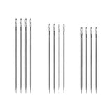 Darrahopens Home & Garden > Hobbies > Arts & Crafts 12PCS Easy Self Threading Hand Sewing Needles Assorted Sizes for DIY Stitching