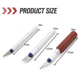 Darrahopens Home & Garden > Hobbies > Arts & Crafts 13-Piece Precision Hobby Knife Set, Multi-Function Craft and Exacto Style Cutting Tools