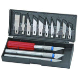 Darrahopens Home & Garden > Hobbies > Arts & Crafts 13-Piece Precision Hobby Knife Set, Multi-Function Craft and Exacto Style Cutting Tools