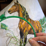 Darrahopens Home & Garden > Hobbies > Arts & Crafts 14 Count White Aida Fabric - High Quality Cotton Embroidery Fabric for Frames