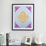Darrahopens Home & Garden > Hobbies > Arts & Crafts 16 Pack Mandala Painting Stencils Drawing Dot Templates For Floor Wall DIY Decor
