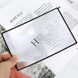 Darrahopens Home & Garden > Hobbies > Arts & Crafts 3X Magnifying Glass Fresnel Sheet 3 Pieces 300% Magnification 4.70 inches Compatible with Various Brands